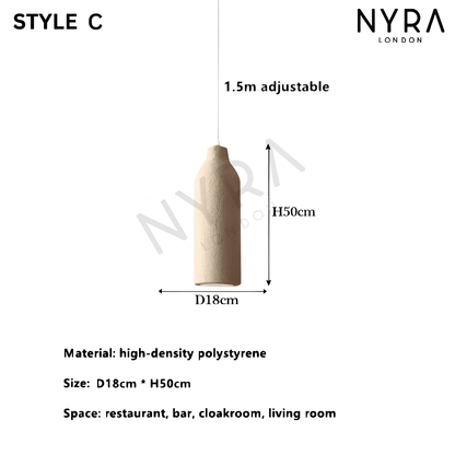 NYRA Resin Wabi Pendant Lights