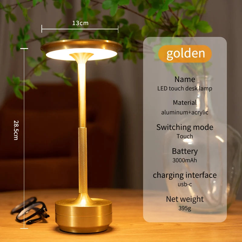 Touch Sensor Dimmable Desk Lamp