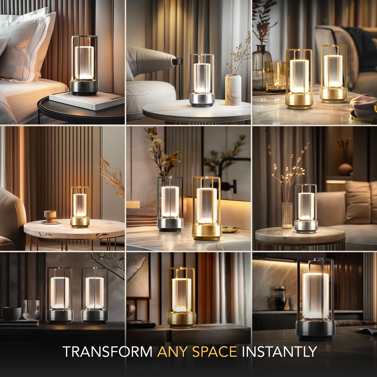 Crystal Lantern Lamp Bulk | Hotels, Restaurants, Hospitality Table Lamp